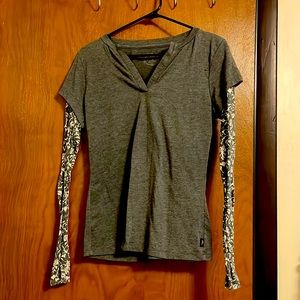 Long sleeve tatted shirt